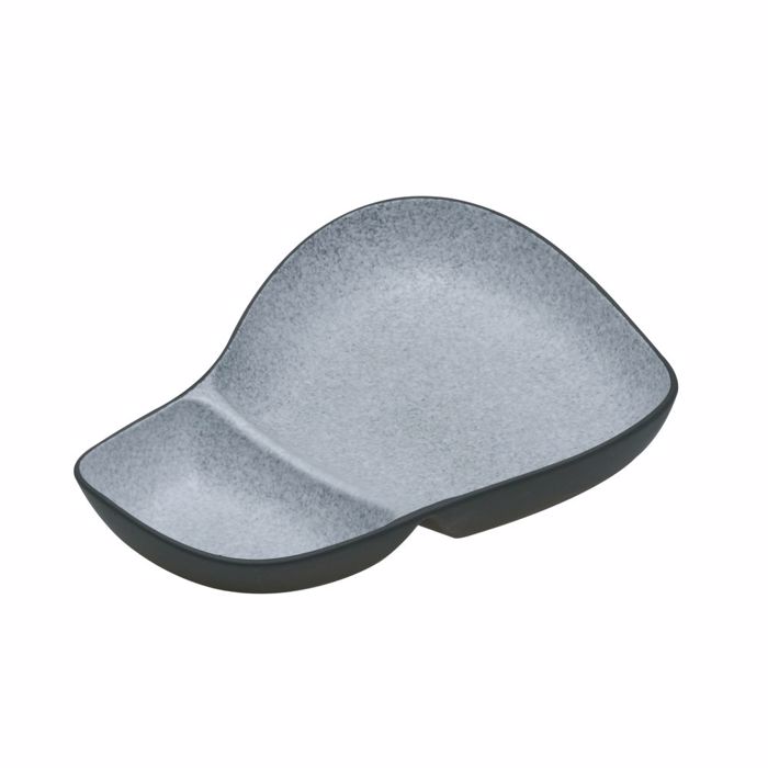 HFA ΟΡΝΤΕΡΒΙΕΡΑ ΠΟΡΣΕΛΑΝΗΣ 2 ΘΕΣΕΩΝ GRANITE ΓΚΡΙ 29x20,7x4,2cm 5419021 HFA ORNTERBIERA PORSELANIS 2 ThESEON GRANITE GRI 29x20,7x4,2cm 5419021