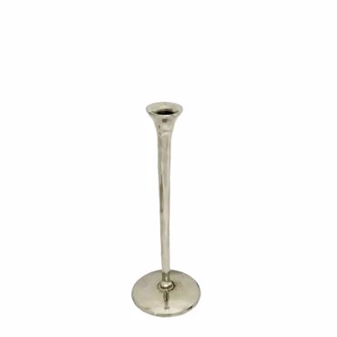 InTheBox - Maison KARTIO Κηροπήγιο Αλουμινίου Ασημί Φ11x31cm 027042