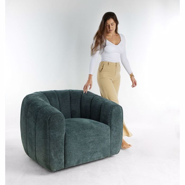 Liberta - Maison ASCOT Poluthrona Peristrefomeni Water Green 99x83.5x72.5cm 01-3283