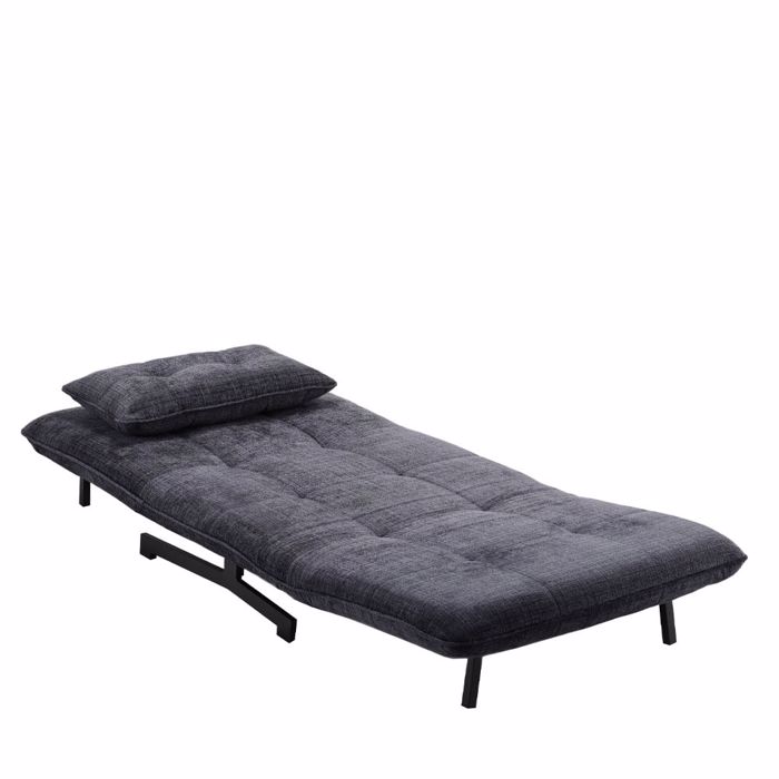 Liberta - Maison ESCADA Poluthrona Anadiploumeni Anthraki 92x88x86cm 01-3644