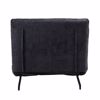 Liberta - Maison ESCADA Poluthrona Anadiploumeni Anthraki 92x88x86cm 01-3644