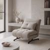Liberta - Maison TESSERA Poluthrona Anadiploumeni Taupe 86x86x83cm 01-3648