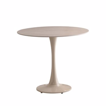 Liberta - Maison PIETRA Τραπέζι Ροτόντα Beige Φ90x75cm 02-0707