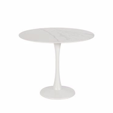 Liberta - Maison ICE Τραπέζι Ροτόντα Λευκό Φ90x75cm 02-0709