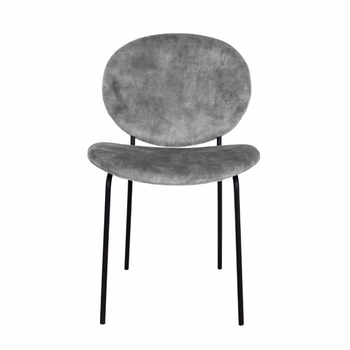 Liberta - Maison BEETLE Καρέκλα Silver 60.5x54x84.5cm 03-0910 Liberta - Maison BEETLE Karekla Silver 60.5x54x84.5cm 03-0910
