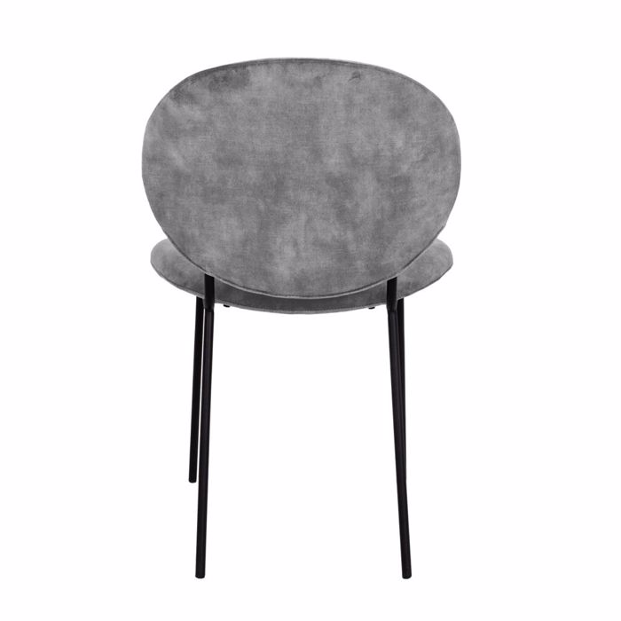 Liberta - Maison BEETLE Καρέκλα Silver 60.5x54x84.5cm 03-0910 Liberta - Maison BEETLE Karekla Silver 60.5x54x84.5cm 03-0910