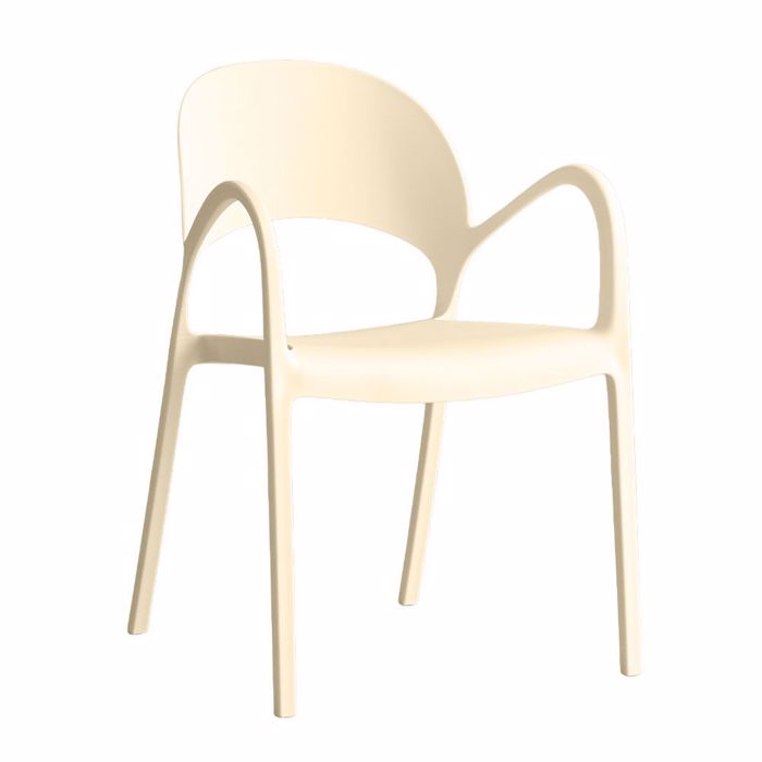 Liberta-Maison Arcus Karekla Off White 57x56x83cm 53-0078