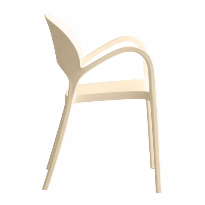 Liberta-Maison Arcus Karekla Off White 57x56x83cm 53-0078