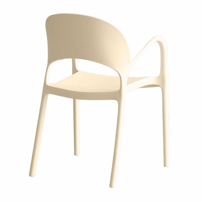 Liberta-Maison Arcus Karekla Off White 57x56x83cm 53-0078