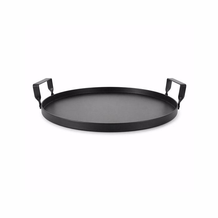 Liberta - Maison CART Diskos Metallikos Mavros 28.6x26.7x5.7 023412 (Megthos:Small)