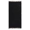 PERSIKA Xali Dermatino me Krossia 'Leather Rugs Solid' 130227/02G Black 70x130cm PRS030585