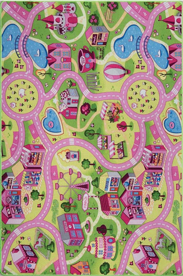 ΒΙΟΚΑΡΠΕΤ Μοκέτα Παιδική 'Kids Sweet Town' σε Επιθυμητή Διάσταση με το Μέτρο