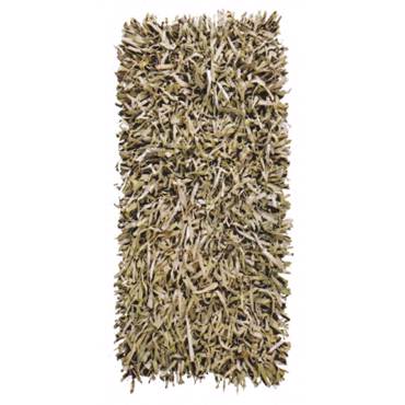 ΠΕΡΣΙΚΑ Χαλί Δερμάτινο 'Leather Rugs Shaggy' 040624-06A Camel 70x130cm PRS030572