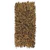 PERSIKA Xali Dermatino 'Leather Rugs Shaggy' 040624-05 Terracotta 70x130cm PRS030573