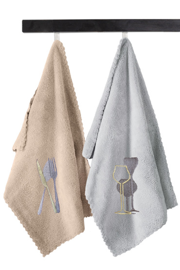 Guy Laroche Σετ των 2 Πετσέτες κουζίνας 35x50 GOURMET KITCHEN SET 17 1110008622200