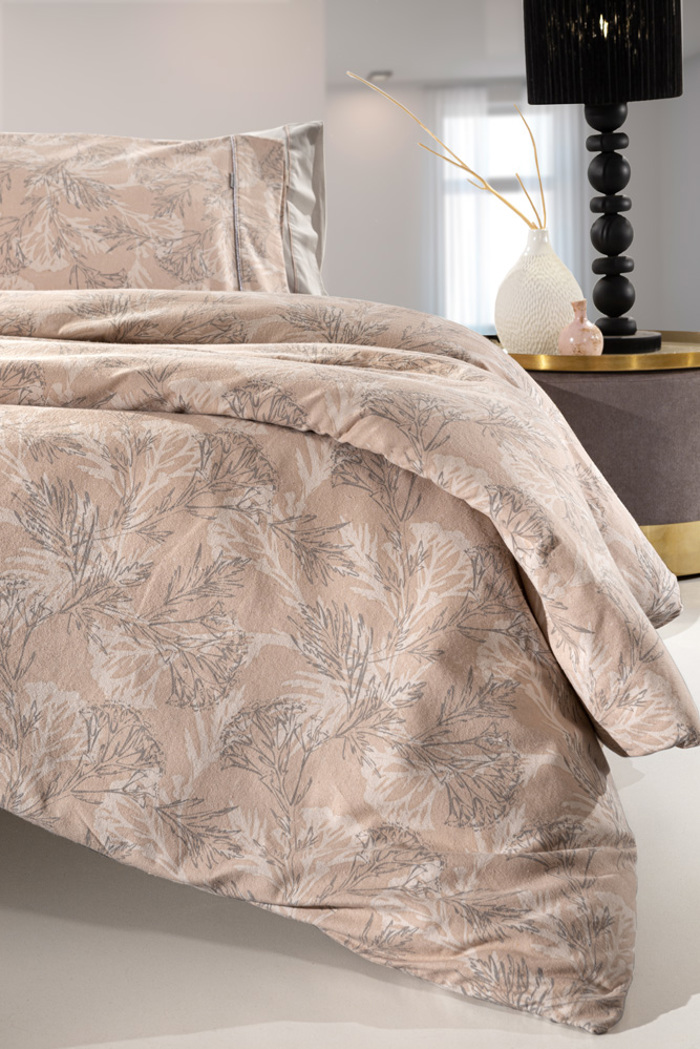 Guy Laroche Σετ με 2 σεντόνια μονά 170X265 και 1 μαξιλαροθήκη CARINA FLANNEL Guy Laroche Set me 2 sentonia mona 170X265 kai 1 maxilarothiki CARINA FLANNEL