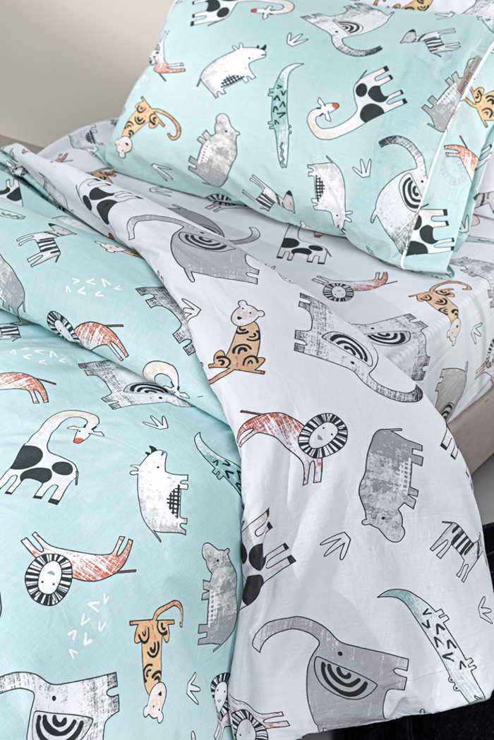 Guy Laroche Set ton 3 Paidika Sentonia Zootopia Aqua-Grey 165x250