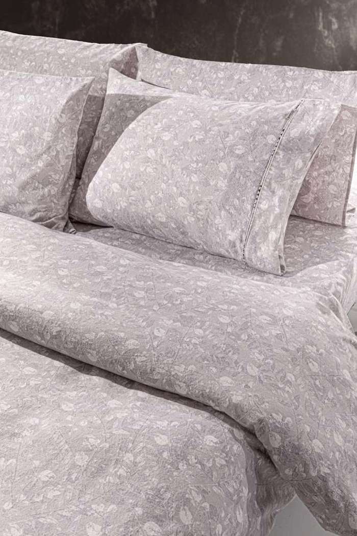Guy Laroche Set Paplomatothiki kai Duo Maxilarothikes Eloide Melanze Flannel 225x245cm