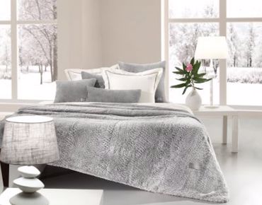 Guy Laroche Γούνινη κουβέρτα CRUSTY Silver 220x240 1113086219006 Guy Laroche Γούνινη κουβέρτα CRUSTY Silver 220x240 1113086219006