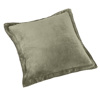 Guy Laroche Set uperdipli Kouberta Velvet Khaki 250x240cm me Diakosmitiko Maxilaraki 45x45cm