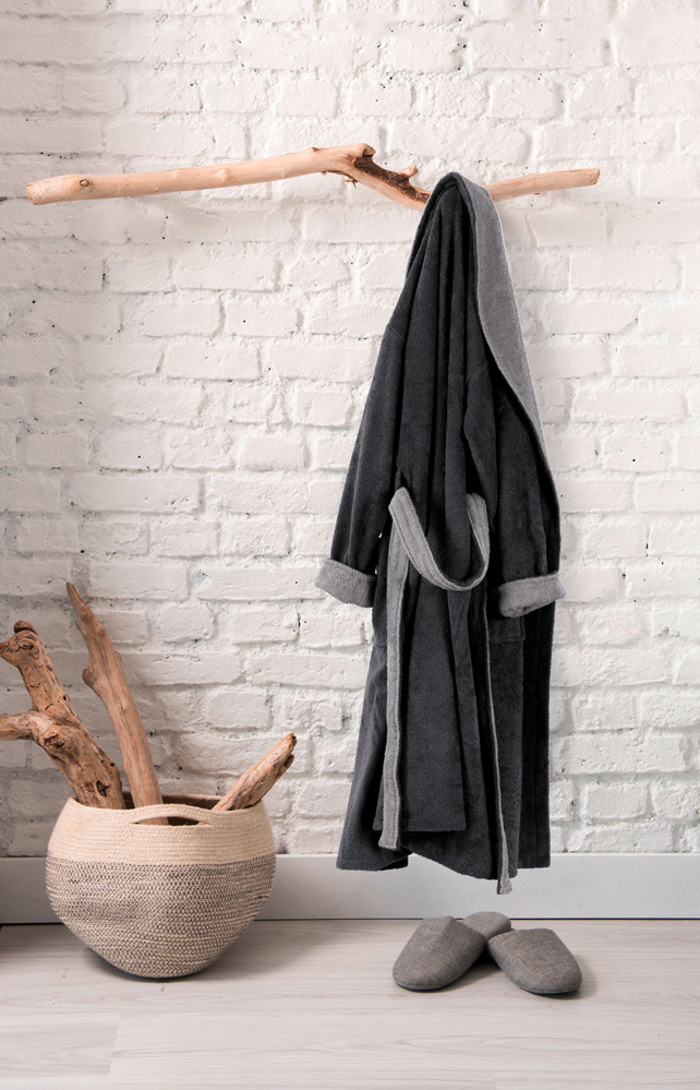 Guy Laroche Μπουρνούζι Duo Noir Medium Guy Laroche Bournouzi Duo Noir Medium