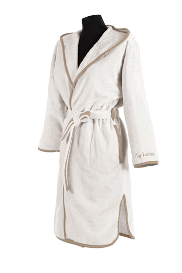 Guy Laroche Μπουρνούζι  NEW COMFY Sand - Small με κουκούλα 1131090121029