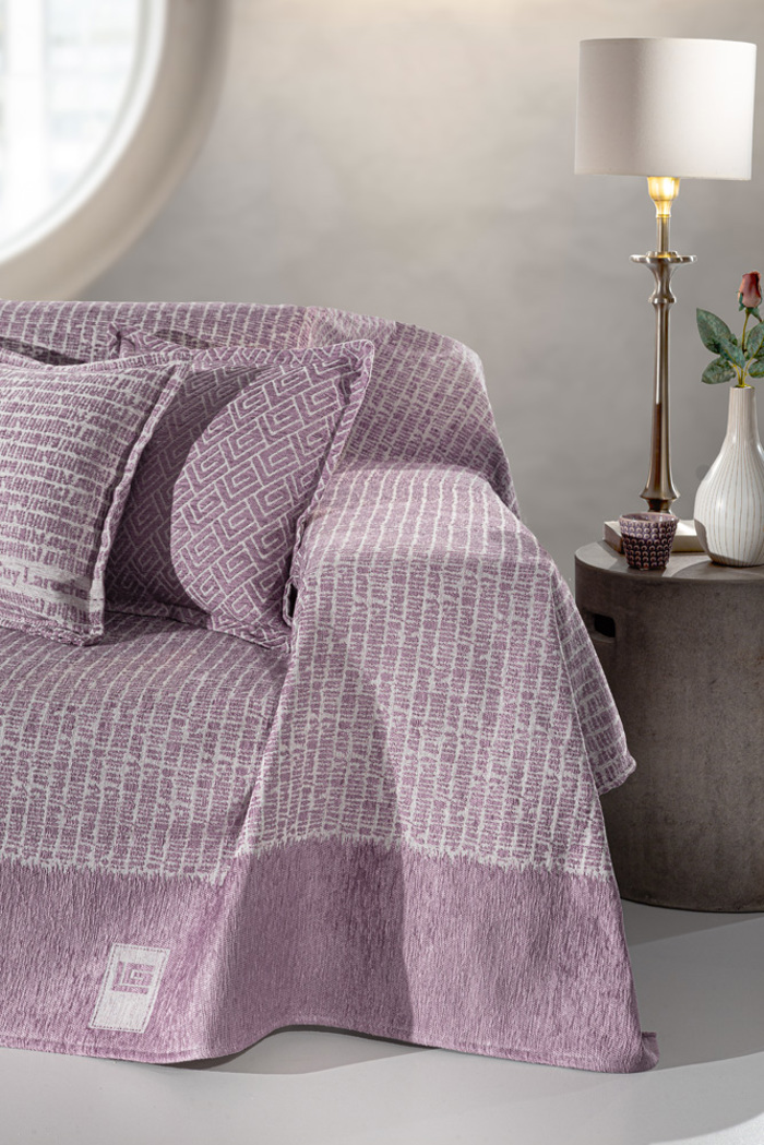 Guy Laroche Rixtari Trithesiou Kanape Parfait Lilac 180x300cm