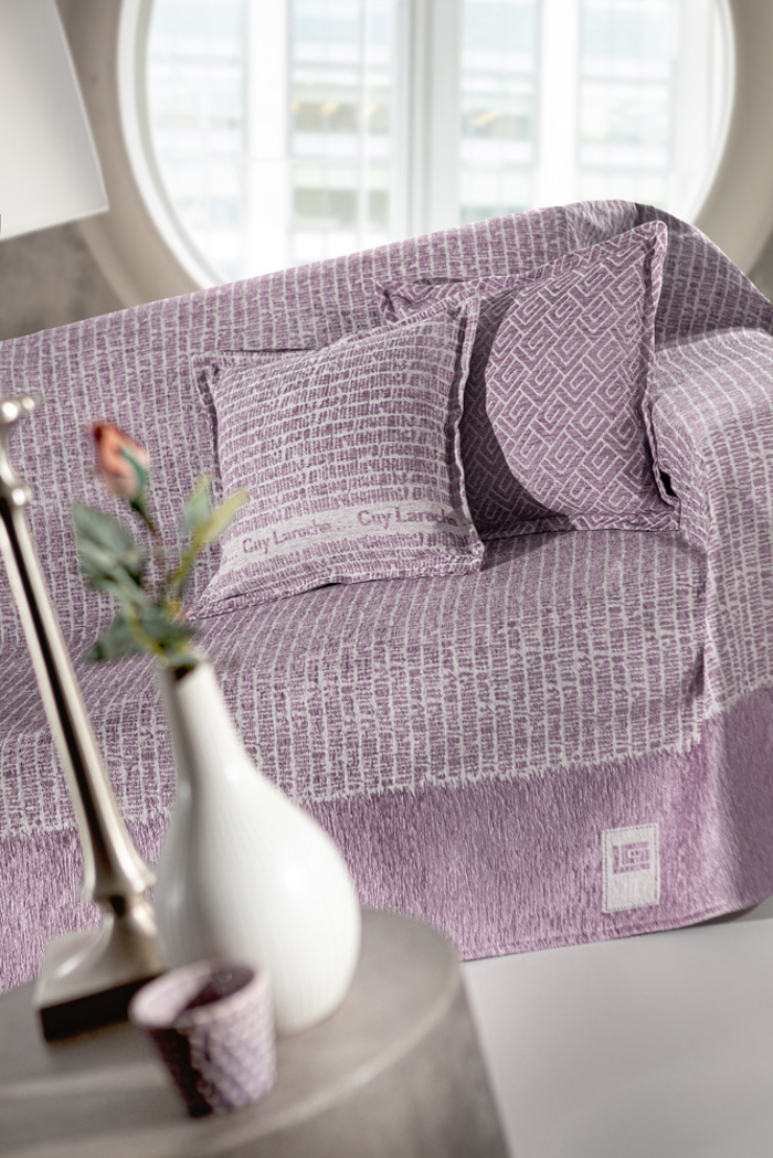 Guy Laroche Rixtari Trithesiou Kanape Parfait Lilac 180x300cm