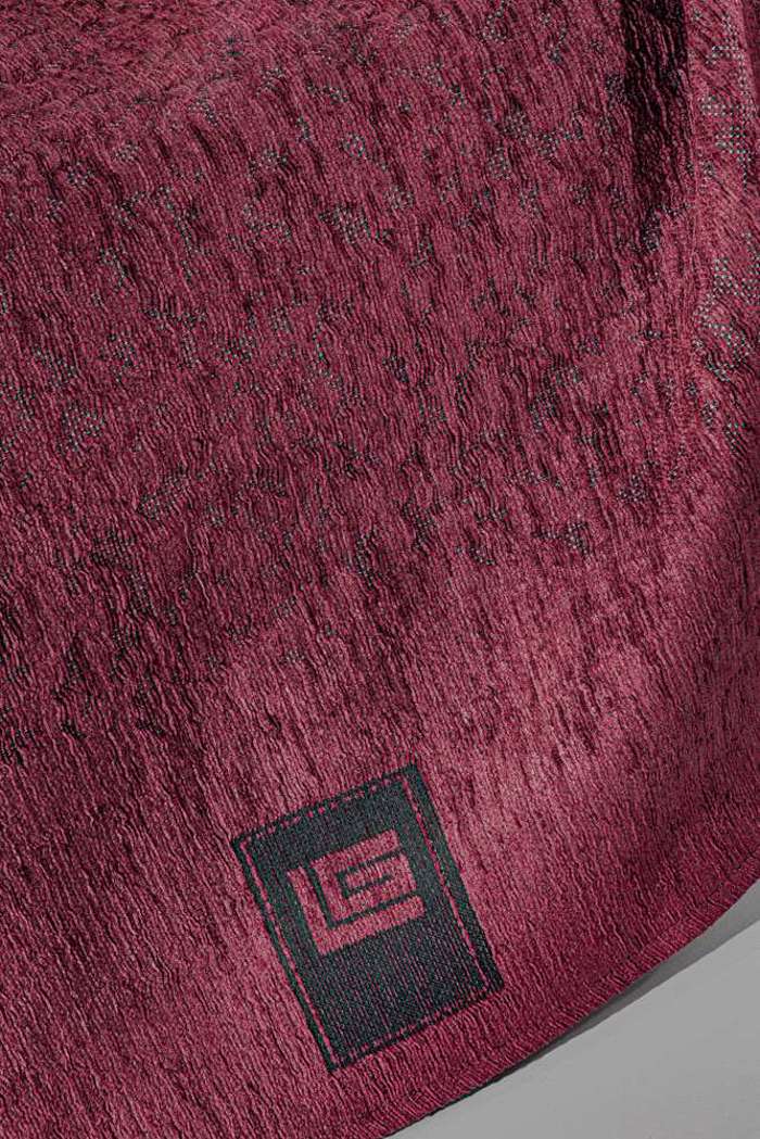 Guy Laroche Rixtari 3thesiou Kanape Matis Burgundy 180X300cm