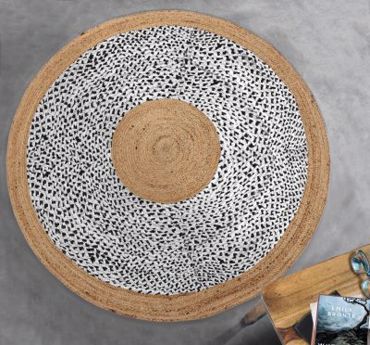 GUY LAROCHE Στρογγυλό Χαλί KALI Natural Δ150ΕΚ 1187091122008