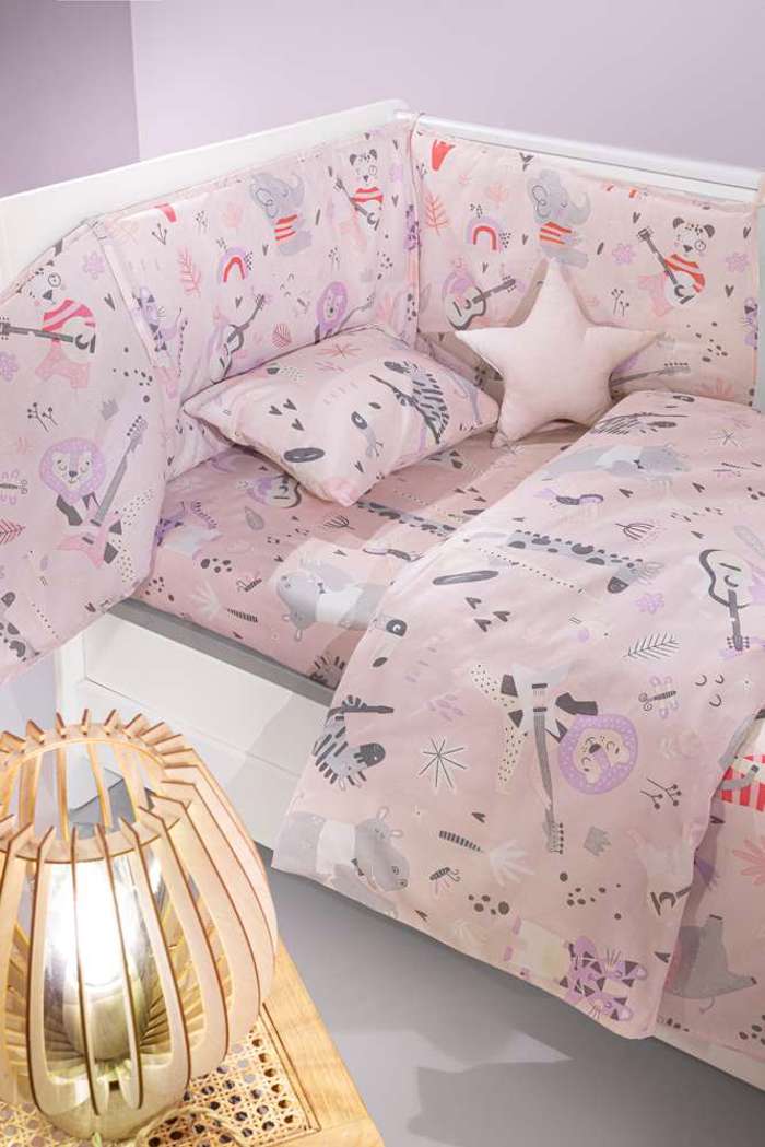 Saint Clair Set Brefika Sentonia 115x170cm kai Maxilarothiki 30x40cm Jazz Lilac