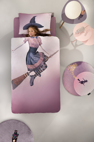 Saint Clair Παπλωματοθήκη SPELL cotton & Μαξιλαροθήκη διακοσμητική 165x225EK 1712092122006