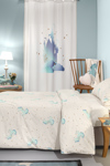 Saint Clair Set Paidiki Paplomatothiki 160x220cm & Maxilarothiki 50x70cm Pinto Aqua