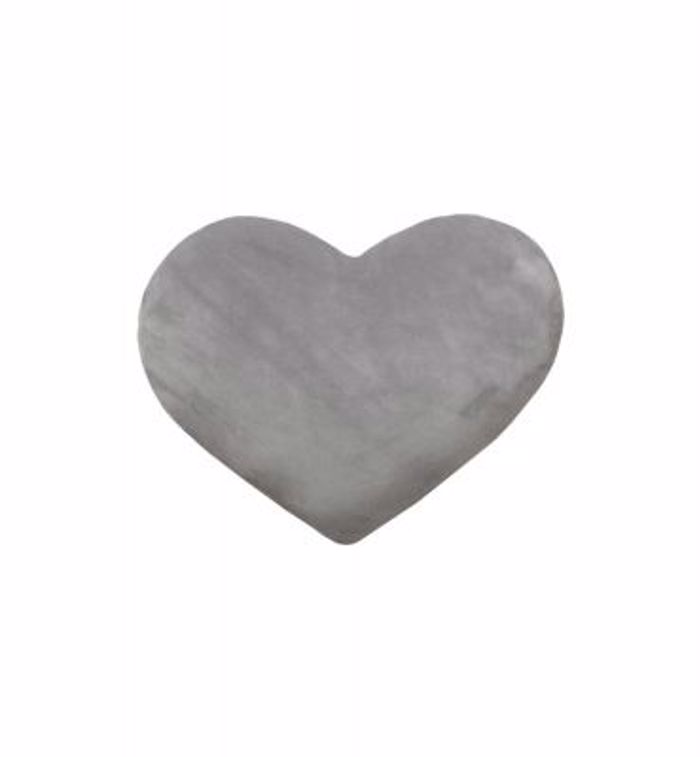 Saint Clair Maxilaraki diakosmitiko HEART Silver 30x30EK 1716086121003