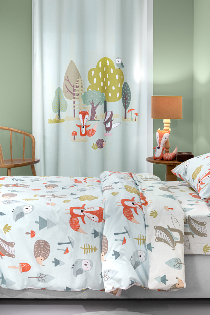 Saint Clair Kourtina Soft - Touch Timber Mint 160x240