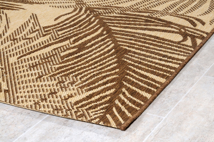 Tzikas Carpets Set Xalia Krebatokamaras MAESTRO Bez/Kafe 67x150/67x230 54125-270