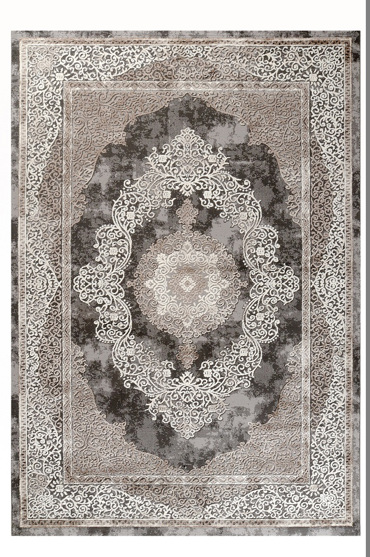 Tzikas Carpets Σετ Χαλιά Κρεβατοκάμαρας ELEMENTS Γκρι 67x150/67x230 33116-095