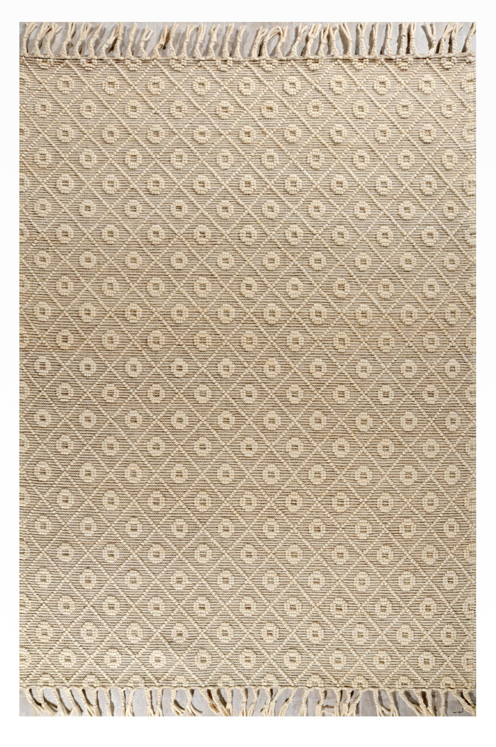Tzikas Carpets Xali Diadromos NOMAD Lefko-Krem 80x150cm 55156-060