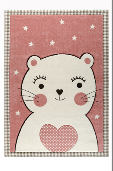 Tzikas Carpets Παιδικό Χαλί DIAMOND Ροζ 133x190cm 18648-055