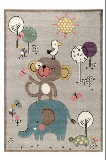 Tzikas Carpets Παιδικό Χαλί DIAMOND Μπεζ/Καφέ 133x190cm 21900-760