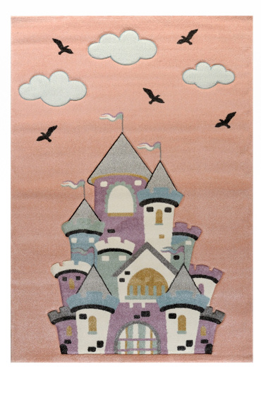 Tzikas Carpets Παιδικό Χαλί DIAMOND Ροζ 133x190cm 64046-055