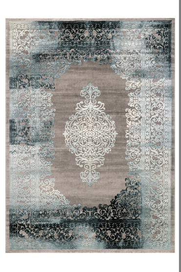 Tzikas Carpets Σετ Χαλιά Κρεβατοκάμαρας VINTAGE Γκρι/Μπλε 67x150/67x230 23024-953