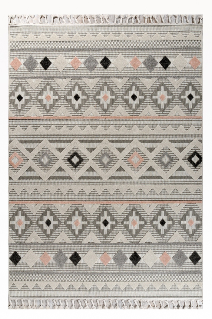Tzikas Carpets Strongulo Xali TENERIFE Roz F160cm 54098-255