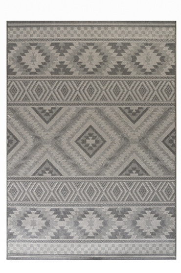 Tzikas Carpets Χαλί NOVO Μαύρο/Ασημί 160x230cm 54161-995