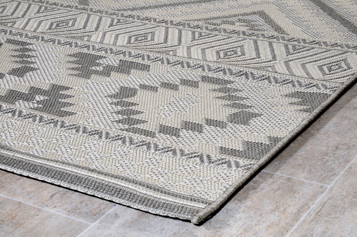 Tzikas Carpets Xali NOVO Mavro/Asimi 160x230cm 54161-995