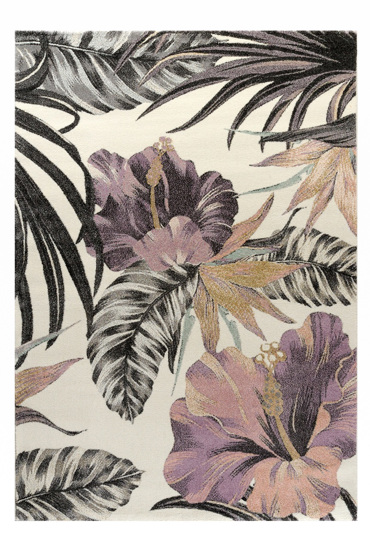 Tzikas Carpets Χαλί FLORAL Λευκό-Κρεμ 160x230cm 22440-261