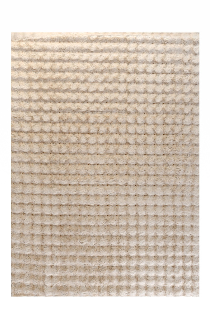 Tzikas Carpets Set Xalia Krebatokamaras FUZZY Bez 66x140/66x220 26164-060