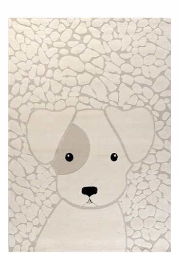 Tzikas Carpets Παιδικό Χαλί ELIOT Λευκό-Κρεμ 80x150cm 69946-060