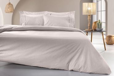 Guy Laroche Υπέρδιπλη Παπλωματοθήκη Easy Iron Color Plus Perla 255x245cm