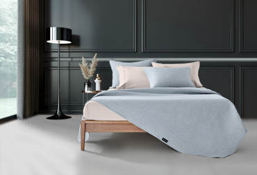 Guy Laroche Σετ των 2 Κουβερλί Idol Blue 220x220cm